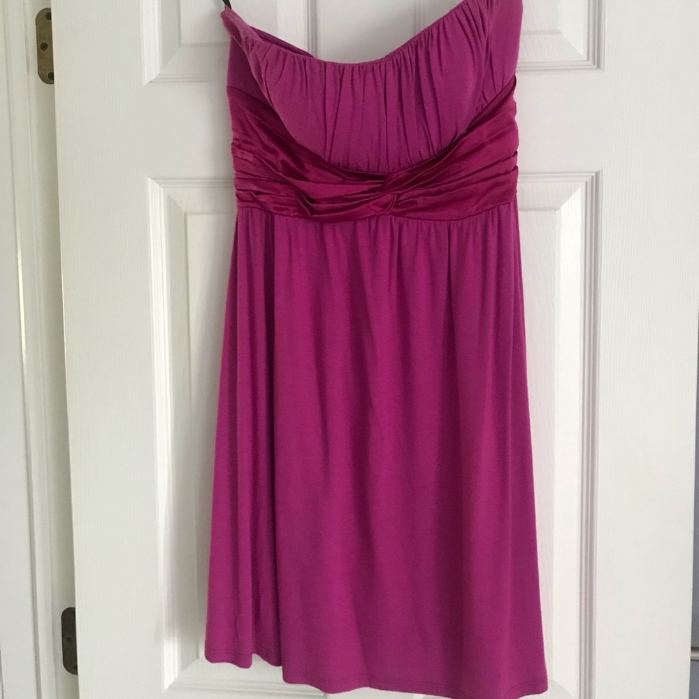 BEBE strapless dress